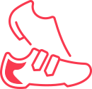 cycling shoes icon